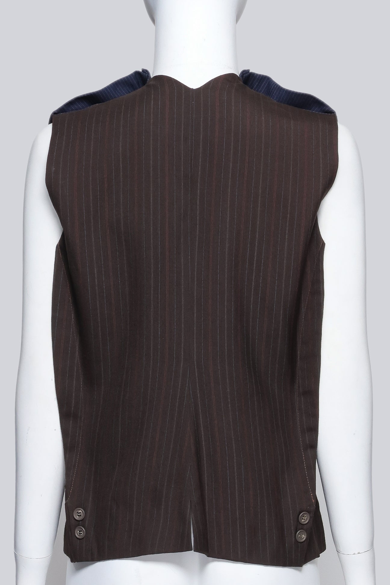 MAISON MARTIN MARGIELA - AN ARTISANAL DECONSTRUCTED WAISTCOAT