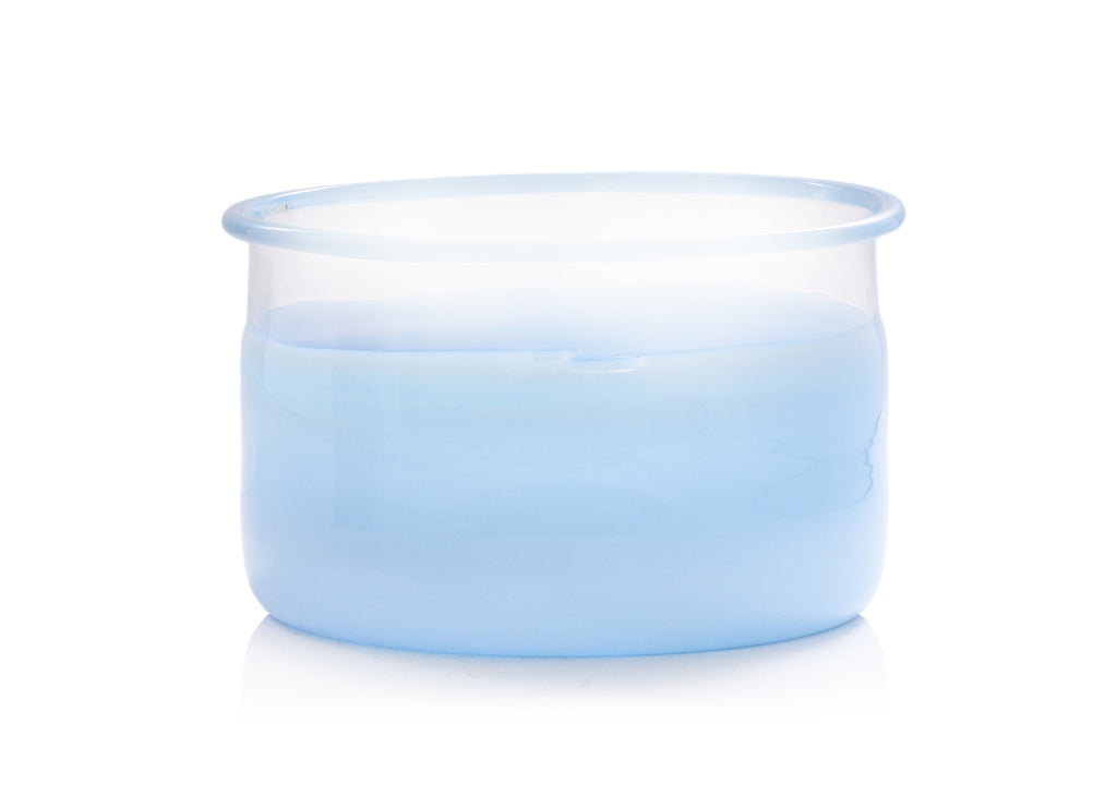 A GROUP OF THREE LARGE ART GLASS PIECES