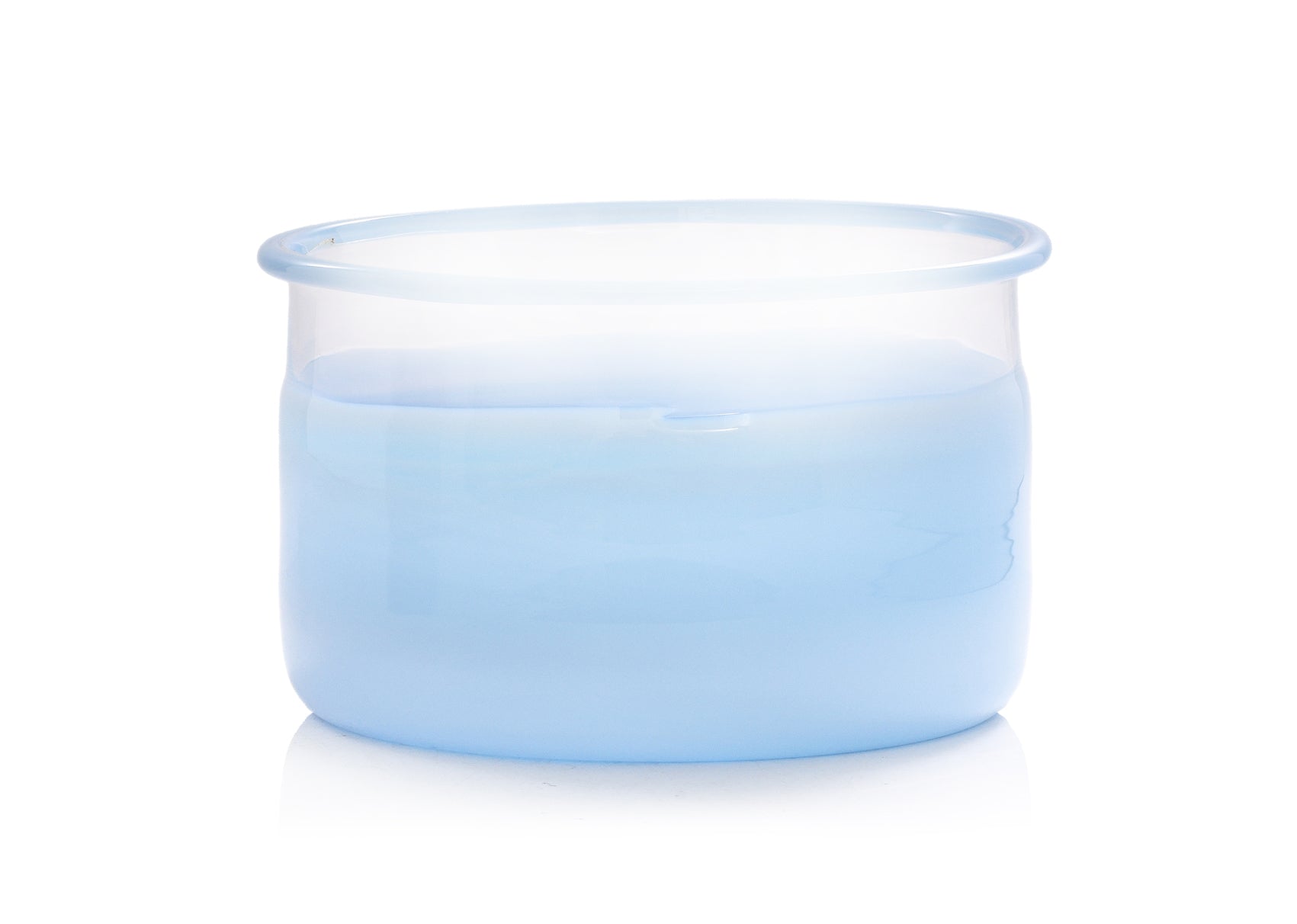 A GROUP OF THREE LARGE ART GLASS PIECES