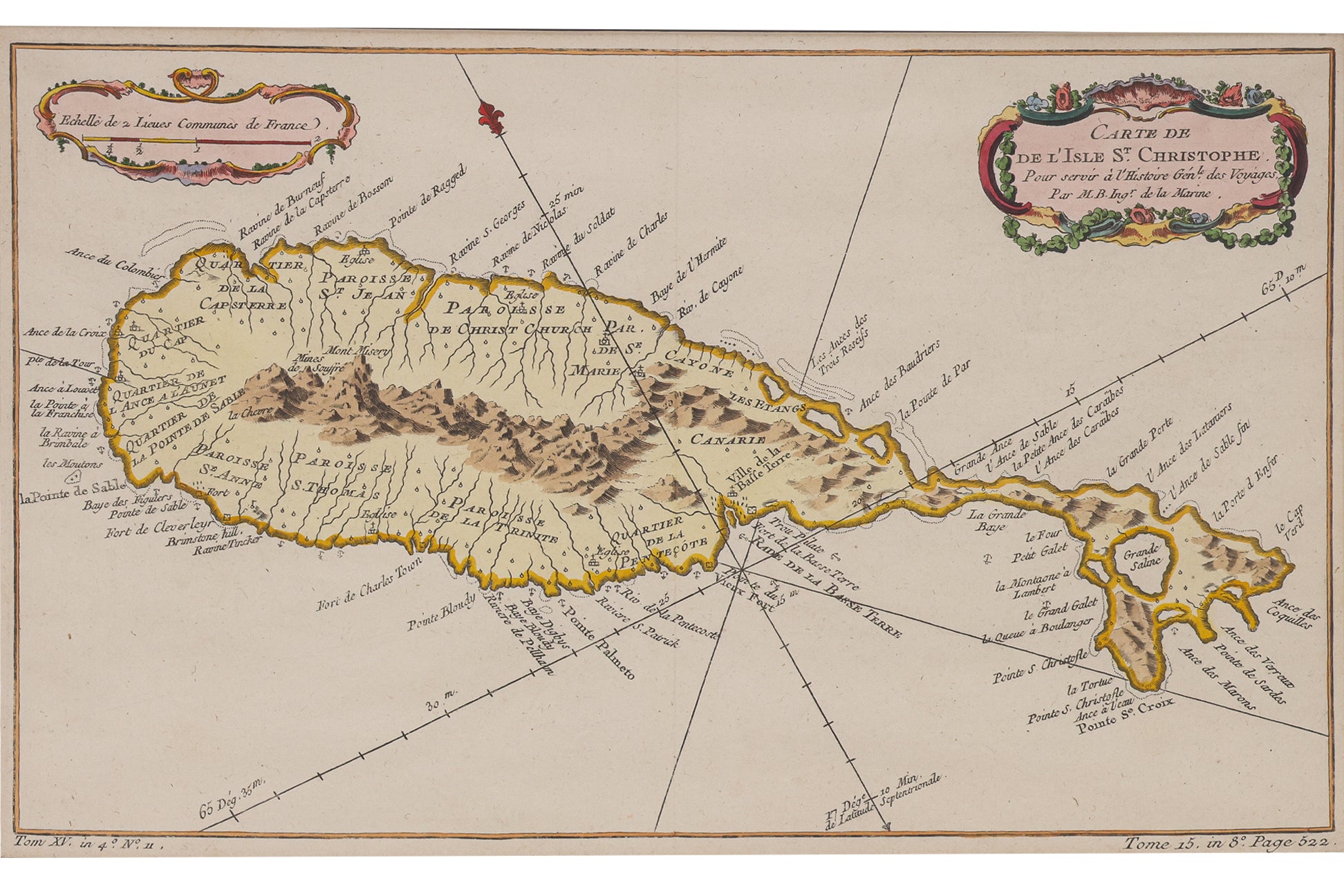 A GROUP OF FOUR MAPS OF THE CARIBBEAN, ABBE PREVOST, C. 1746-1780