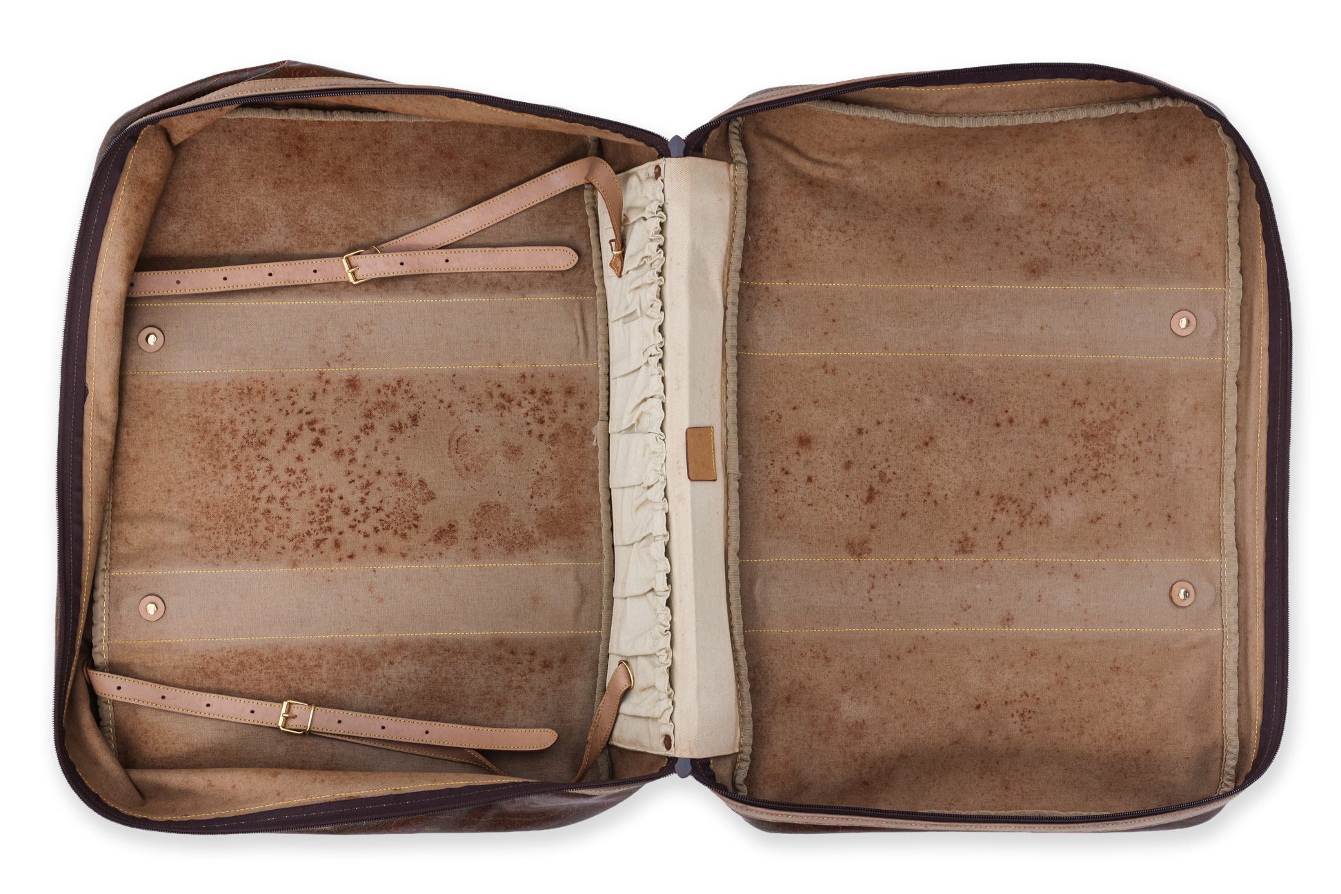 ETRO - TWO PAISLEY PRINTED LUGGAGE PIECES
