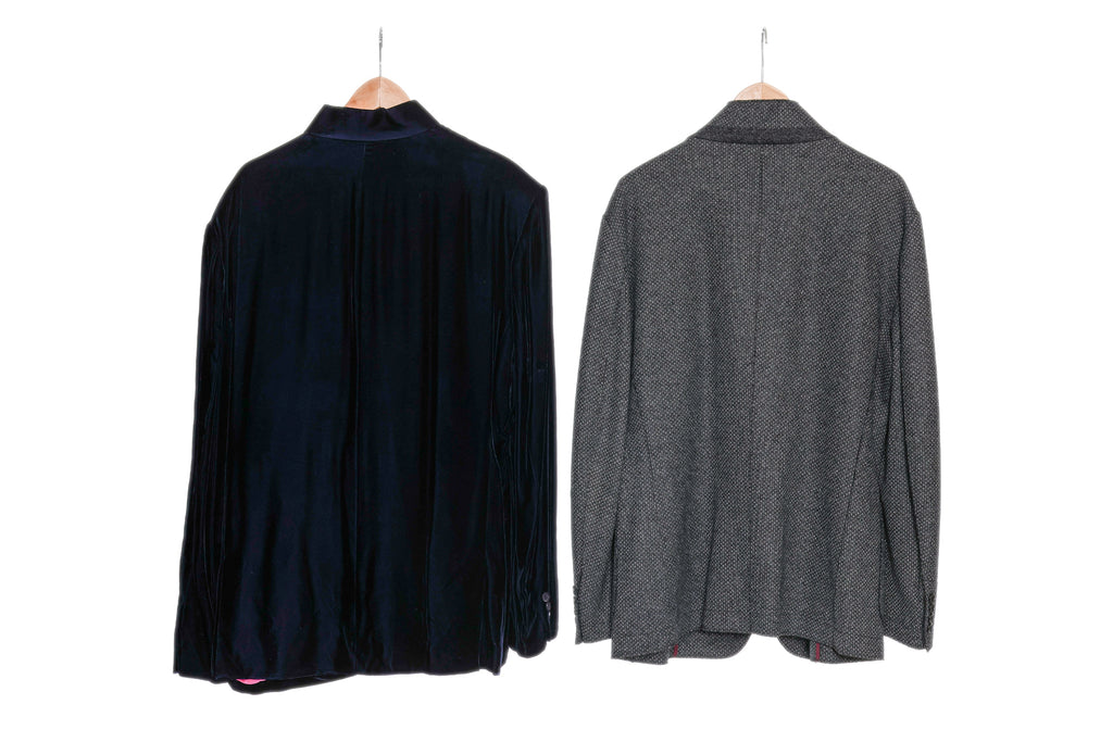 SHANGHAI TANG - TWO MANDARIN COLLAR JACKETS