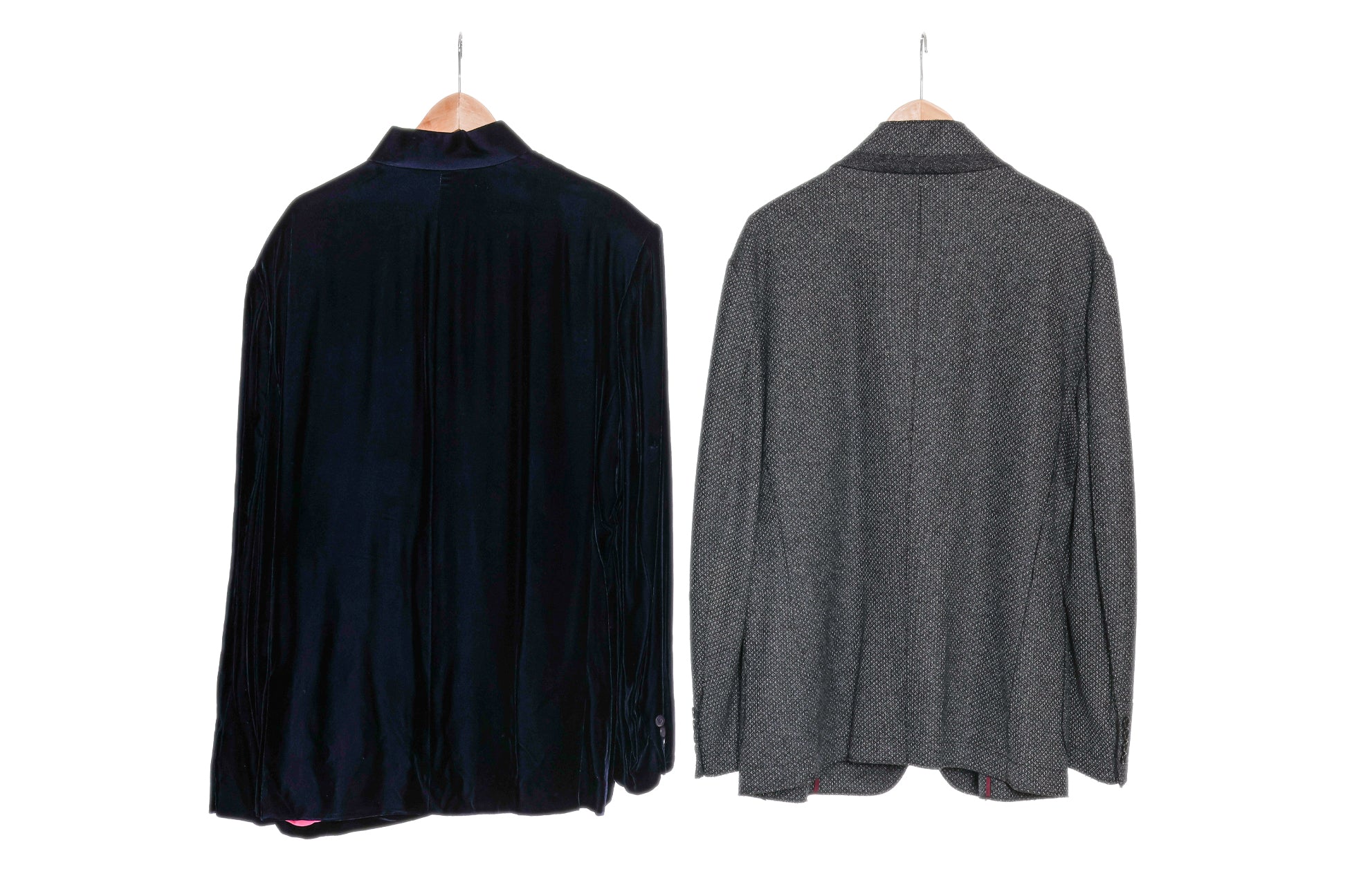 SHANGHAI TANG - TWO MANDARIN COLLAR JACKETS