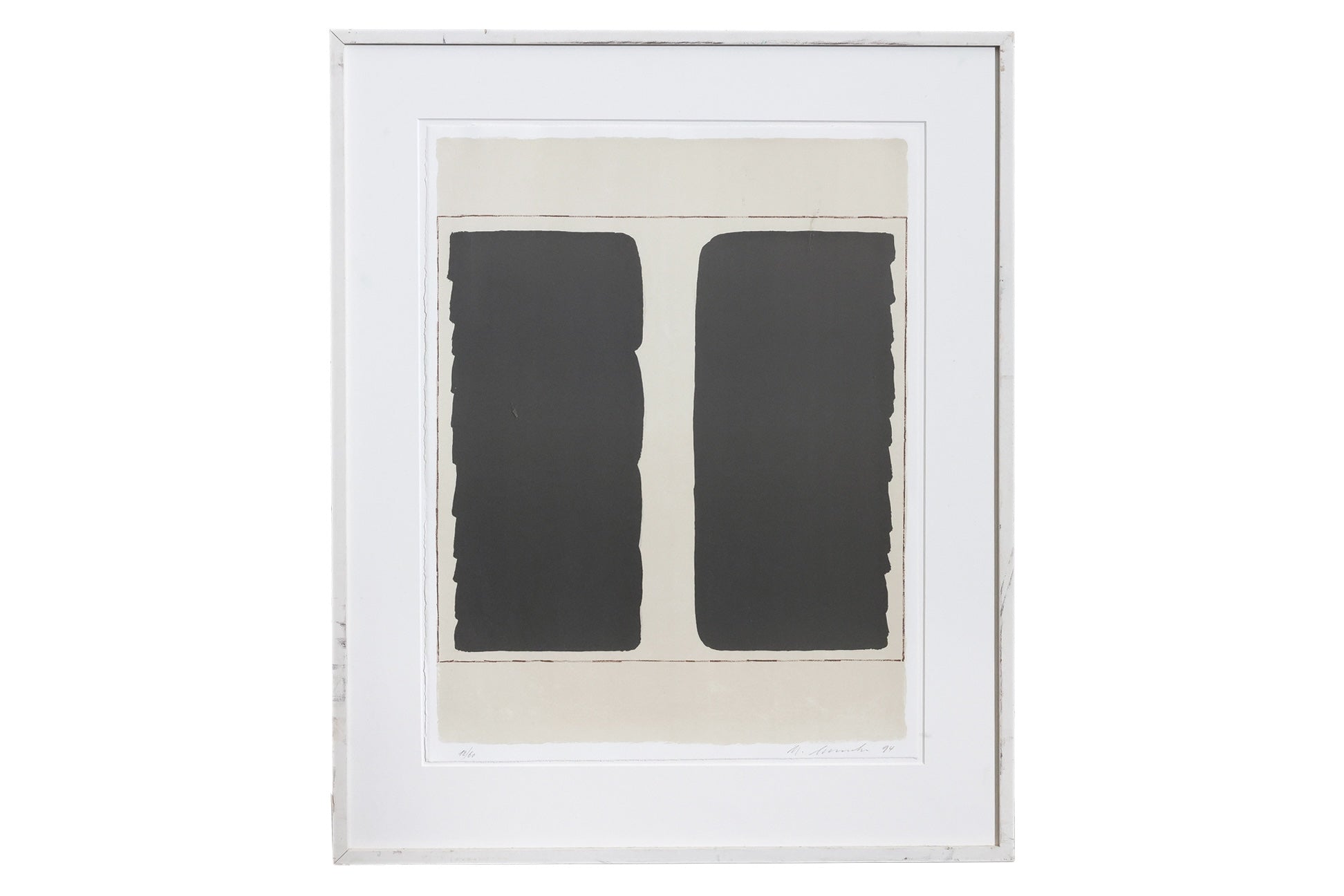 MATIAS SPESCHA (SWISS, 1925-2008) - '1994/4';  '1994/3'