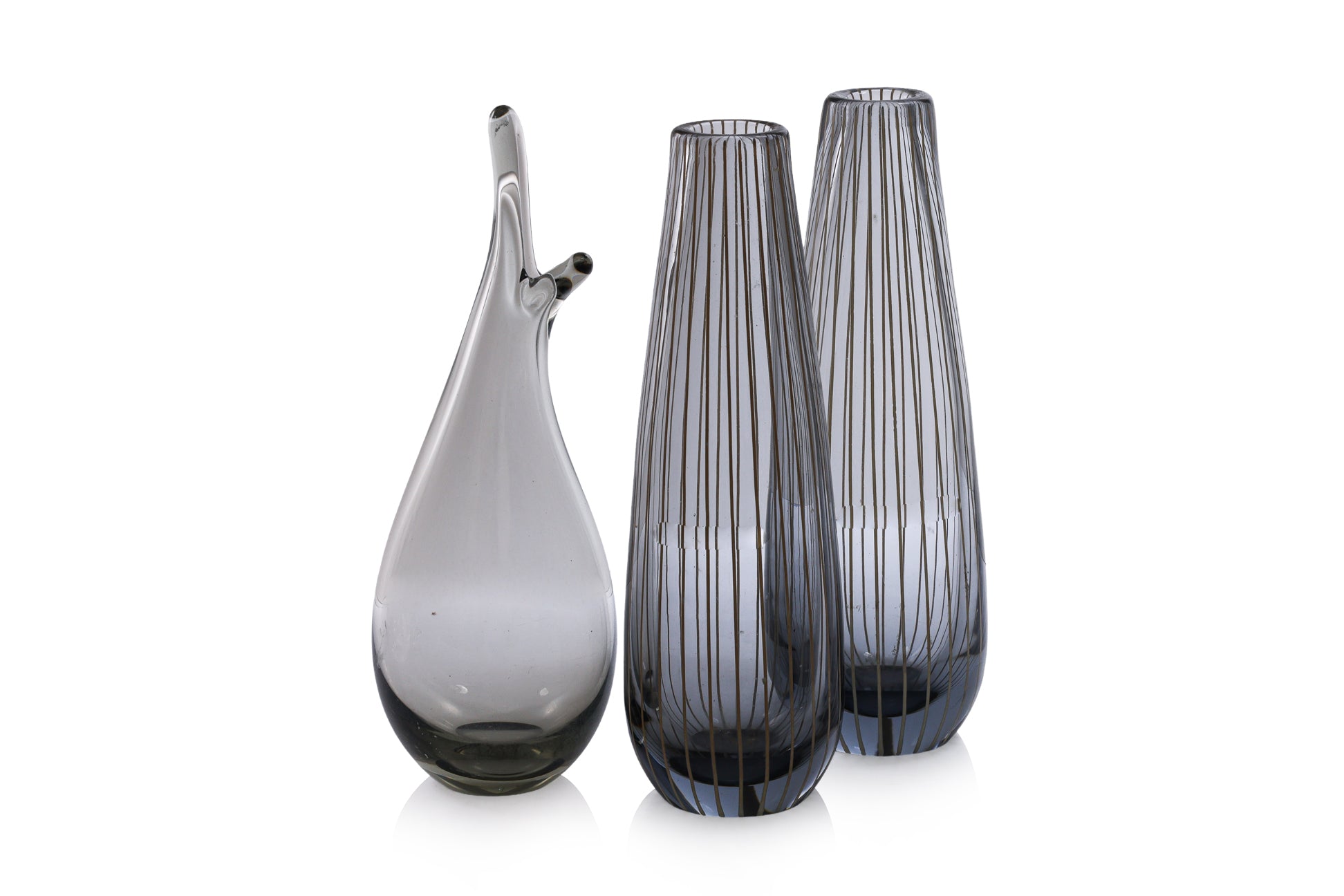 A GROUP OF EUROPEAN GLASS ORNAMENTS