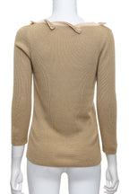 PRADA - A LONG SLEEVE KNIT TOP