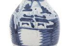 TWO PORCELAIN BOTTLE VASES
