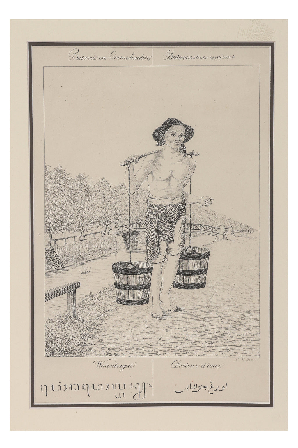 A SET OF FOUR LITHOGRAPHS, AUGUSTE VAN PERS, 1853-62