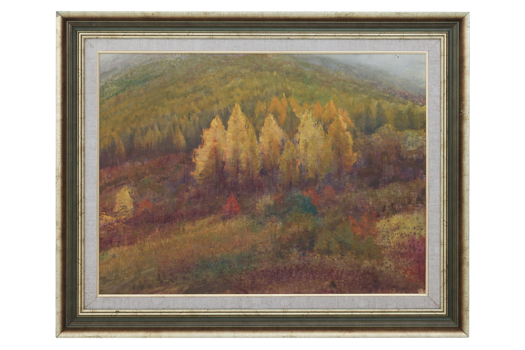 ZHANG XIHUA (CHINESE, B. 1939) AUTUMN, CALIFORNIA WOODS, 1984