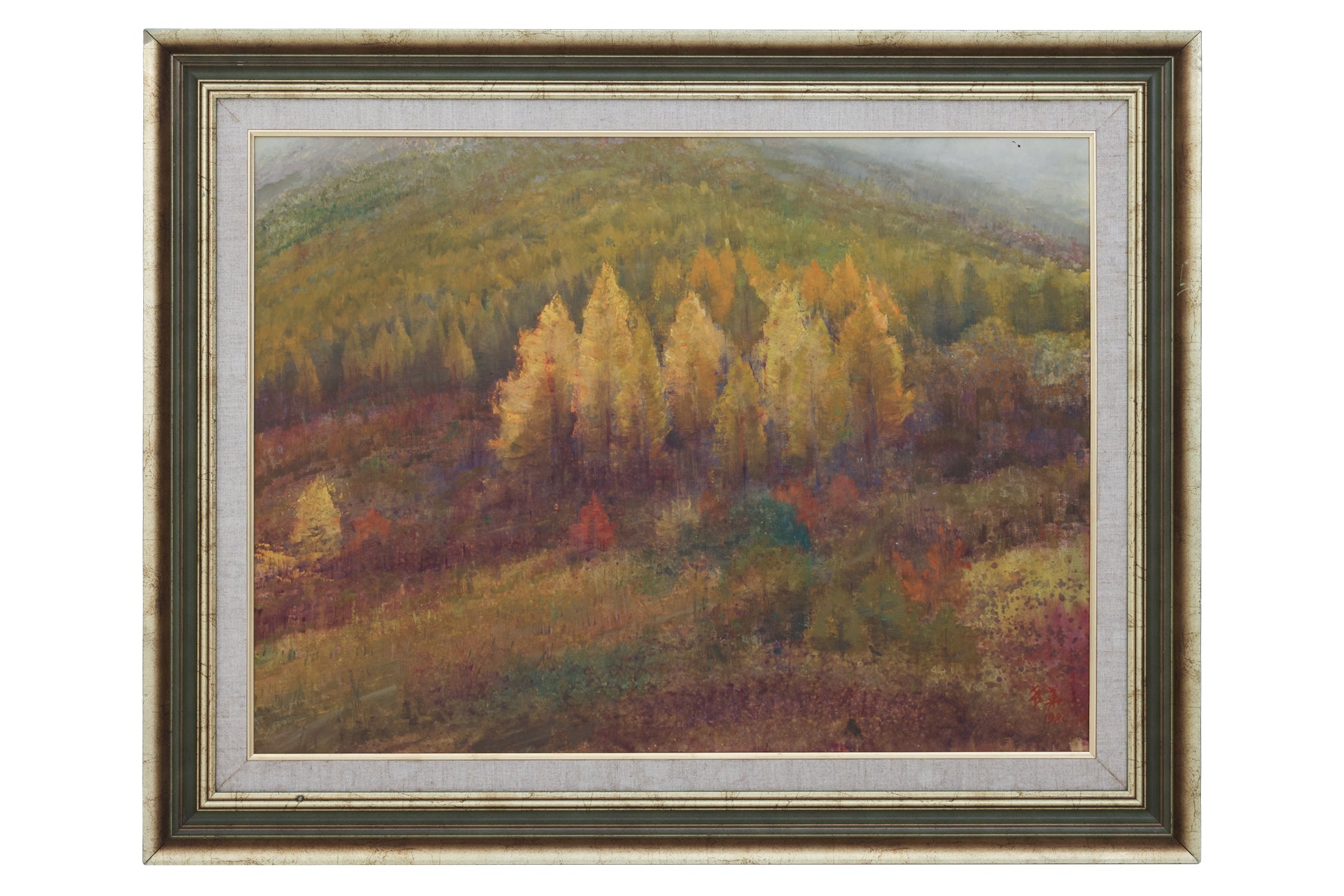 ZHANG XIHUA (CHINESE, B. 1939) AUTUMN, CALIFORNIA WOODS, 1984