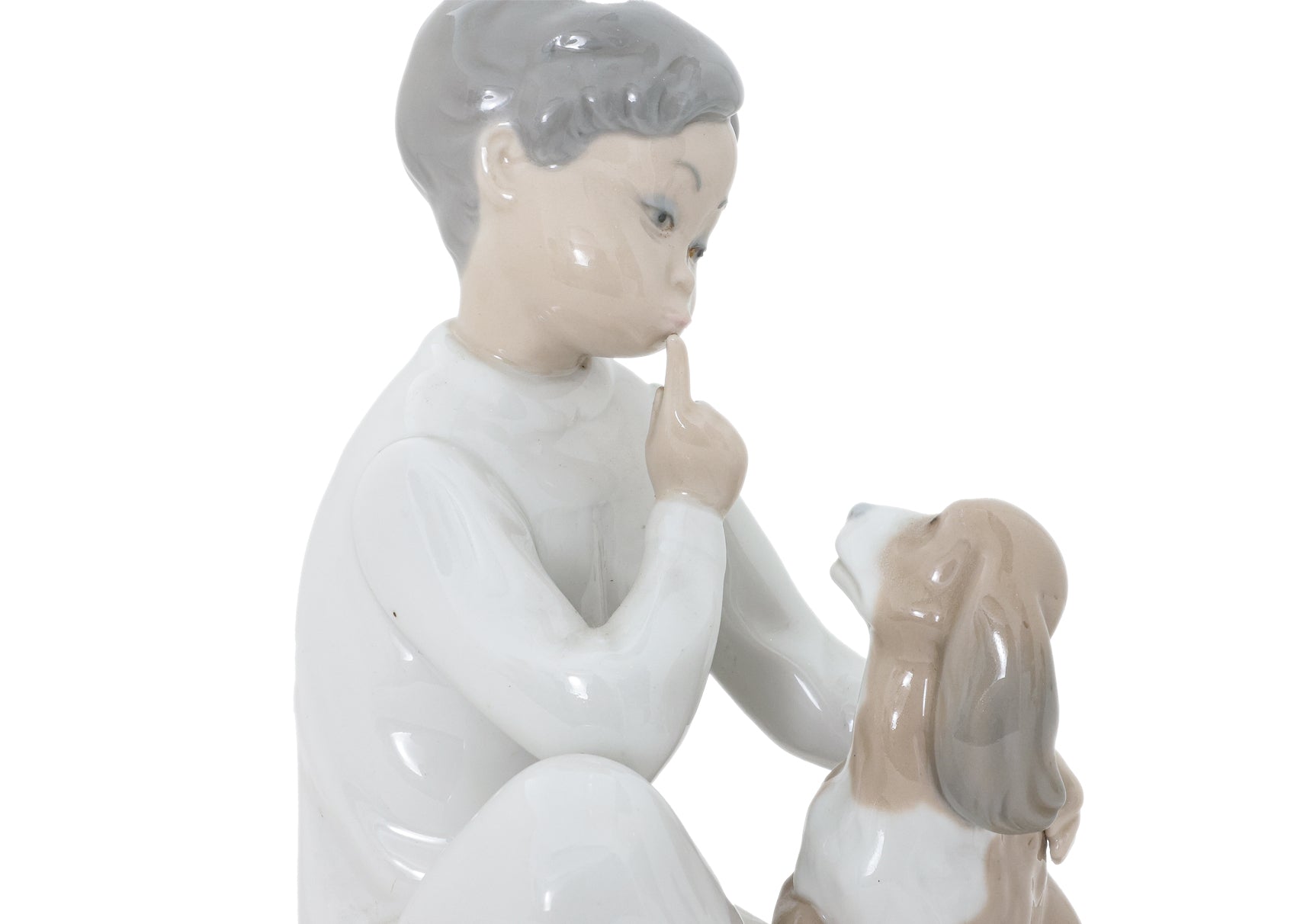 TWO LLADRO PORCELAIN FIGURES