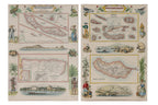 TWO LITHOGRAPHS OF DUTCH POSSESSIONS AND PORTUGUESE ISLANDS, FULLARTON & CO, C. 1860-69