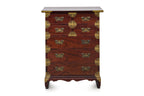 A KOREAN ELM CHEST OF DRAWERS