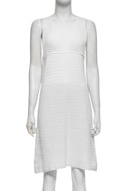 PRADA - A KNITTED SLEEVELESS MINI DRESS