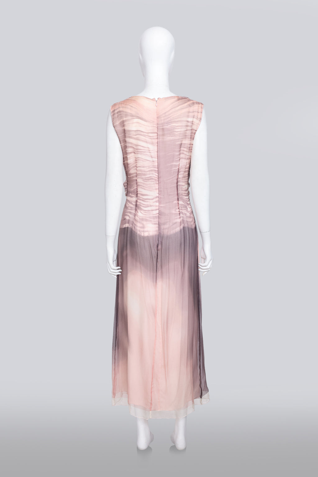 PRADA - A TROMPE L'OEIL 'WET EFFECT' DRESS