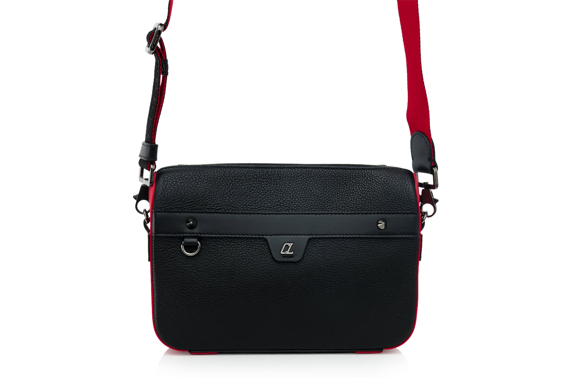 CHRISTIAN LOUBOUTIN - A 'RUISBUDDY' MESSENGER BAG