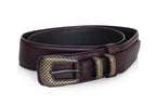 BOTTEGA VENETA - A LEATHER BELT