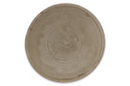 AN OLIVE-GLAZED STONEWARE BOWL