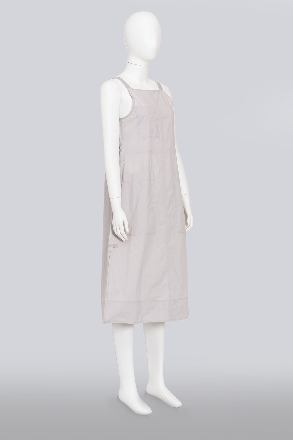 LEE MATHEWS WORKROOM - A STEEL 'LM CAMI' DRESS