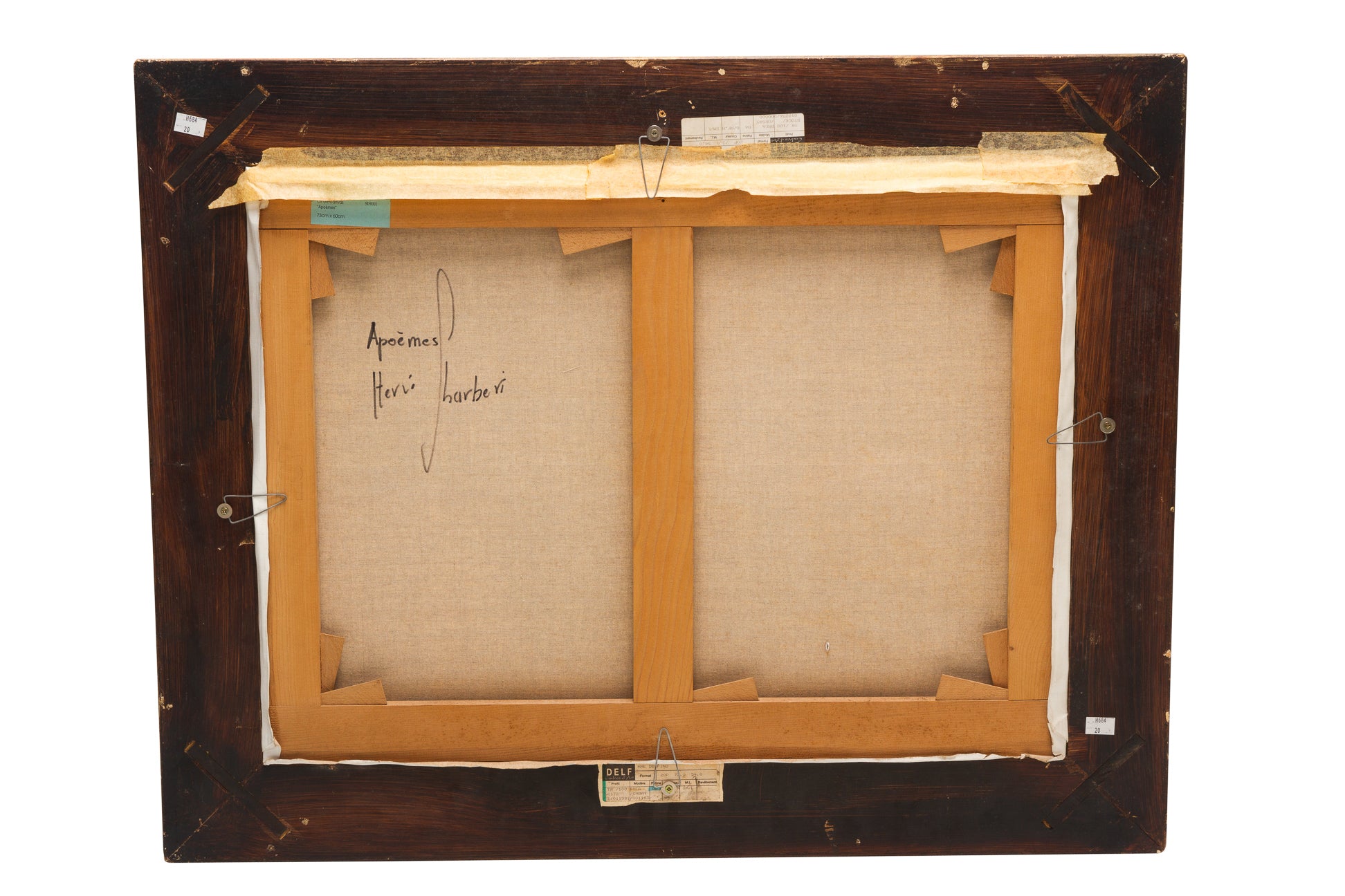 HERVE SBARBERI (FRENCH, B.1963) - 'APOEMES'