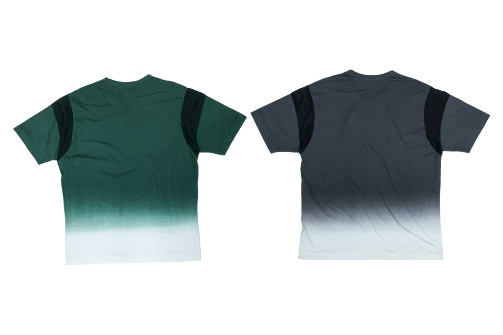KOLOR - TWO GRADIENT COTTON T-SHIRTS