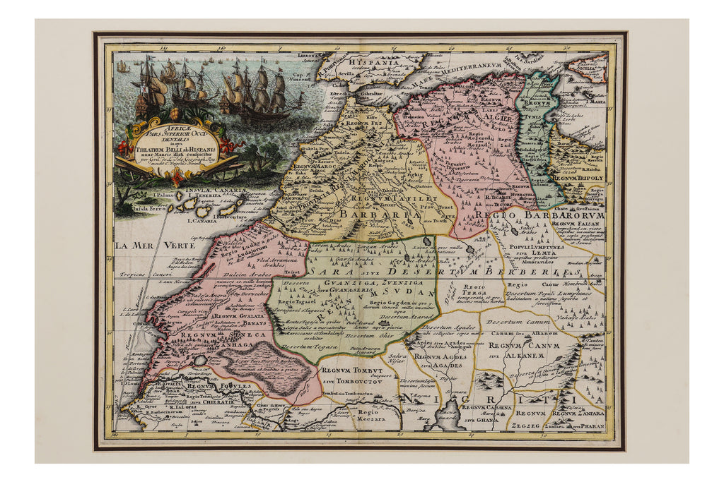 AFRICAE PARS SUPERIOR OCCI DENTALIS... CHRISTOPHER WEIGEL, C. 1718
