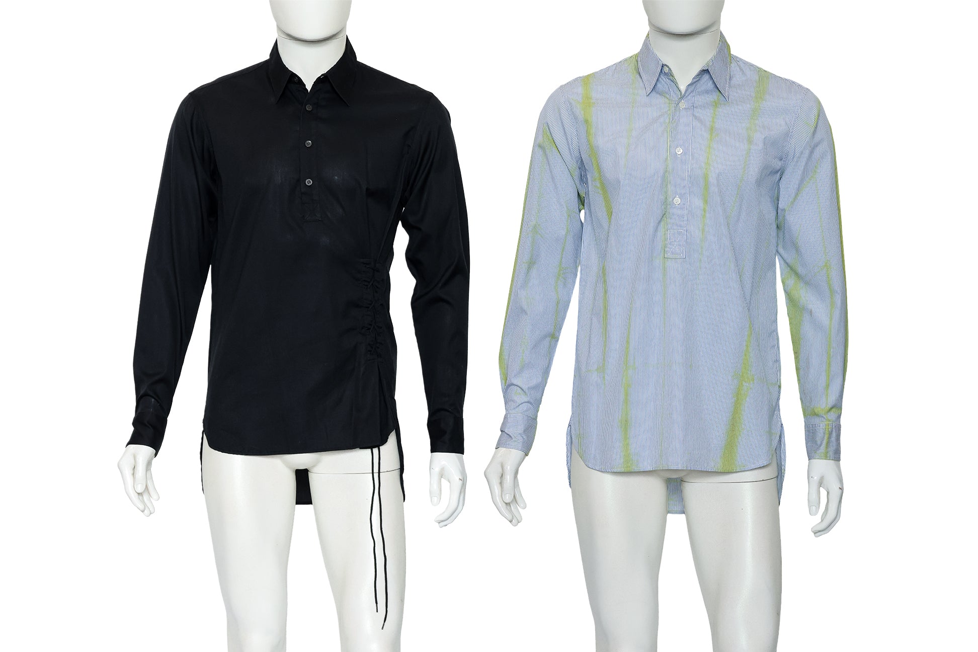 DRIES VAN NOTEN - TWO LONG SLEEVE BUTTON UP SHIRTS