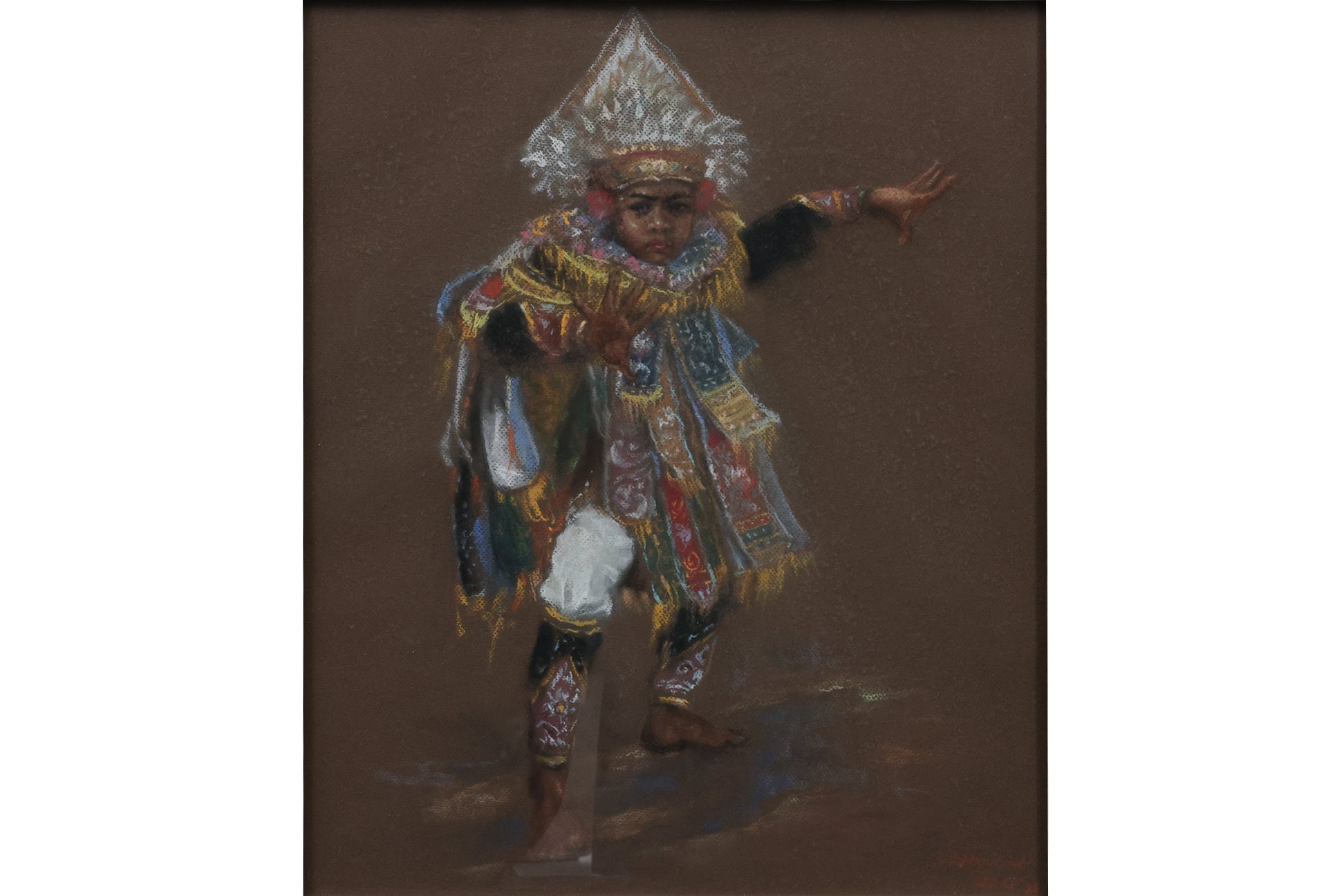 TEDJA SUMINAR (INDONESIAN, 1936-2016) - PORTRAIT OF A GIRL; A BALINESE DANCER