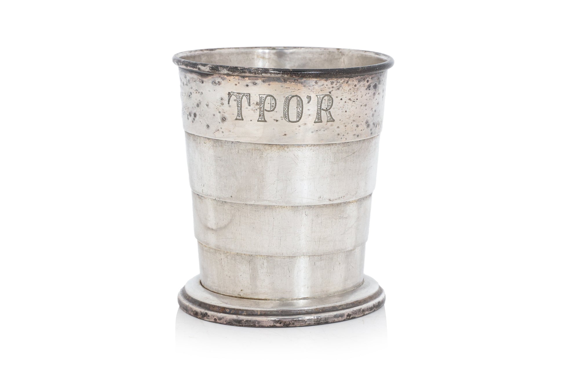 GROUP OF SIX SILVER PLATED ITEMS