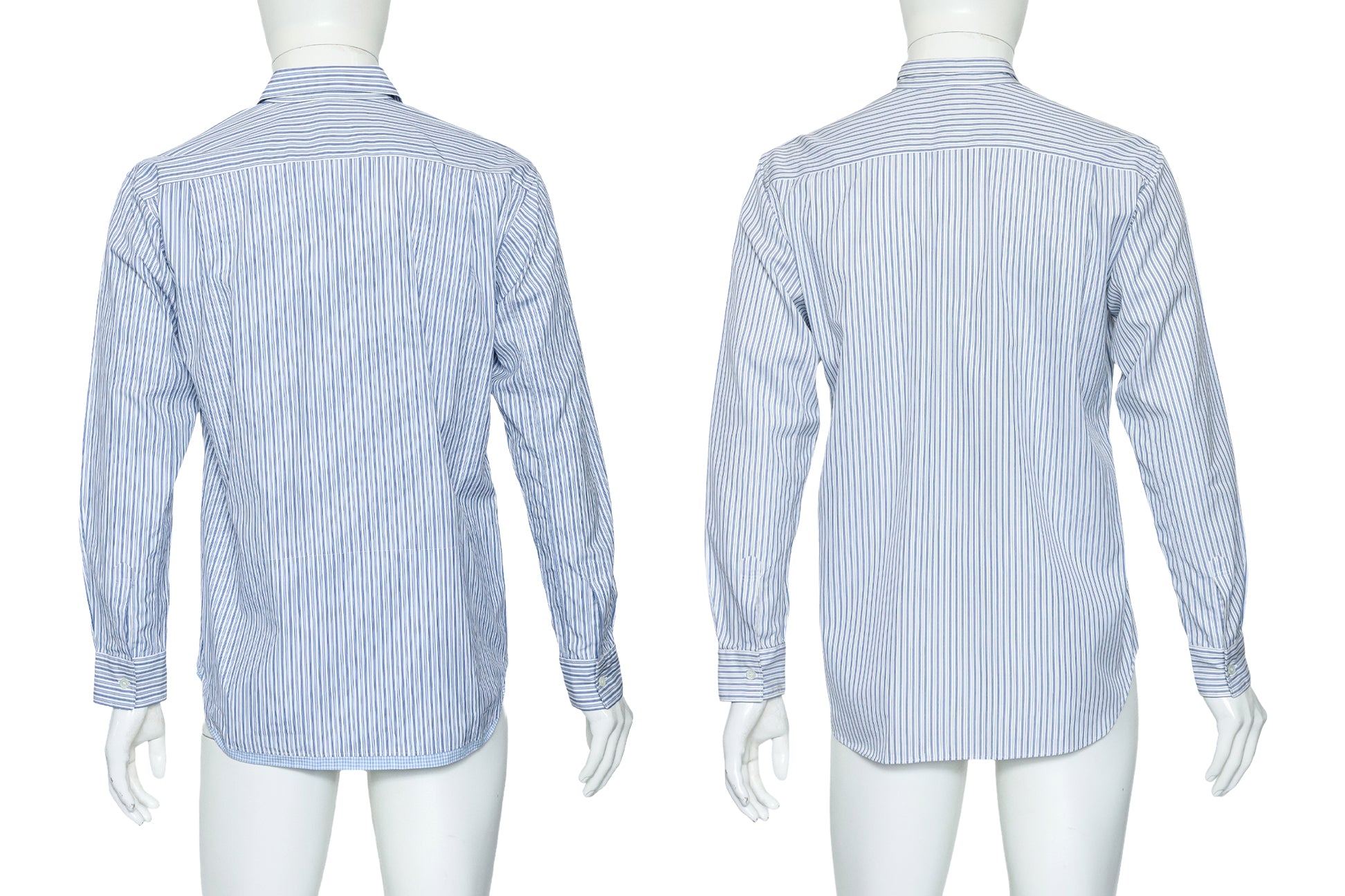 COMME DES GARCONS SHIRT - TWO  STRIPED BUTTON UP SHIRTS