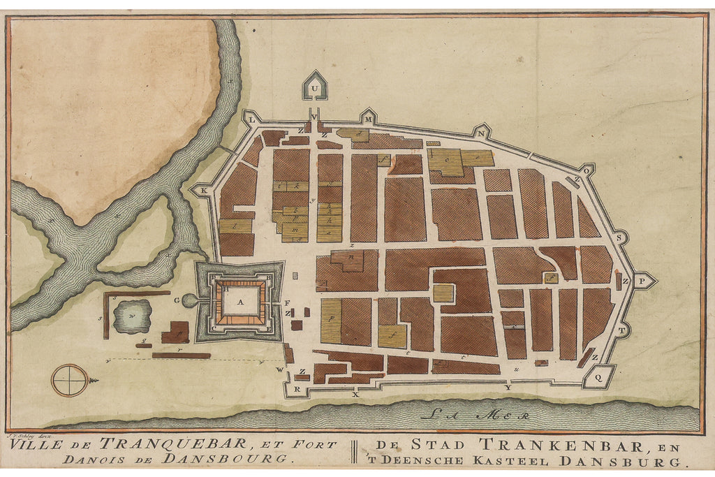 A GROUP OF THREE MAPS OF INDIAN FORTS AND TOWNS, ABBE PREVOST, C. 1746-1780