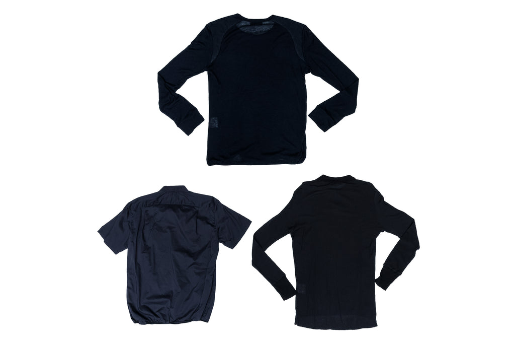 KOLOR - A GROUP OF THREE TOPS