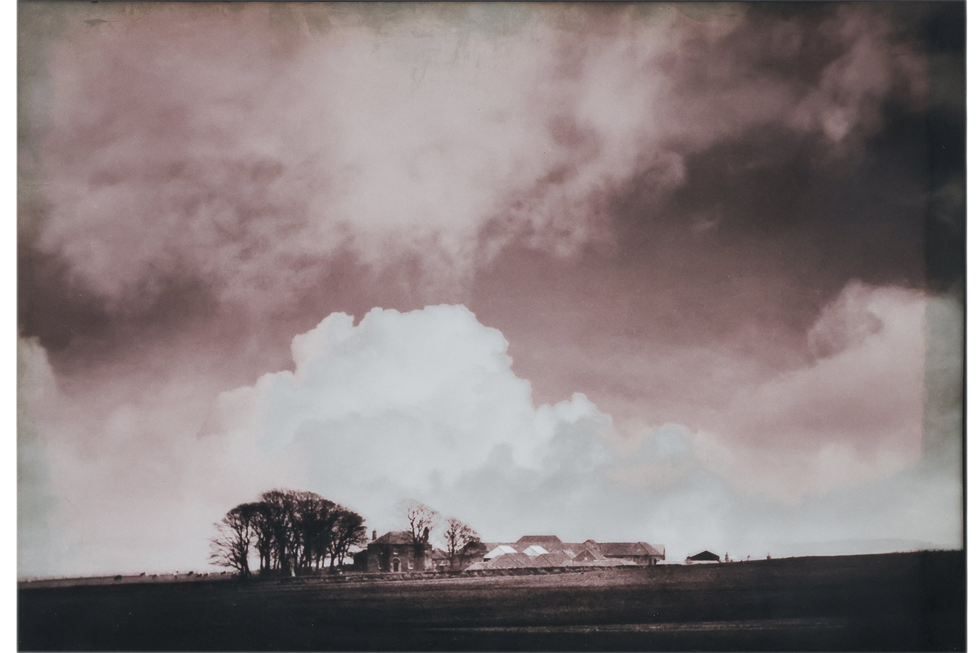 GEORGE LESLIE HAWKINS (BRITISH, 1897-1958) - A SOMERSET LANDSCAPE; THE LONELY FARM