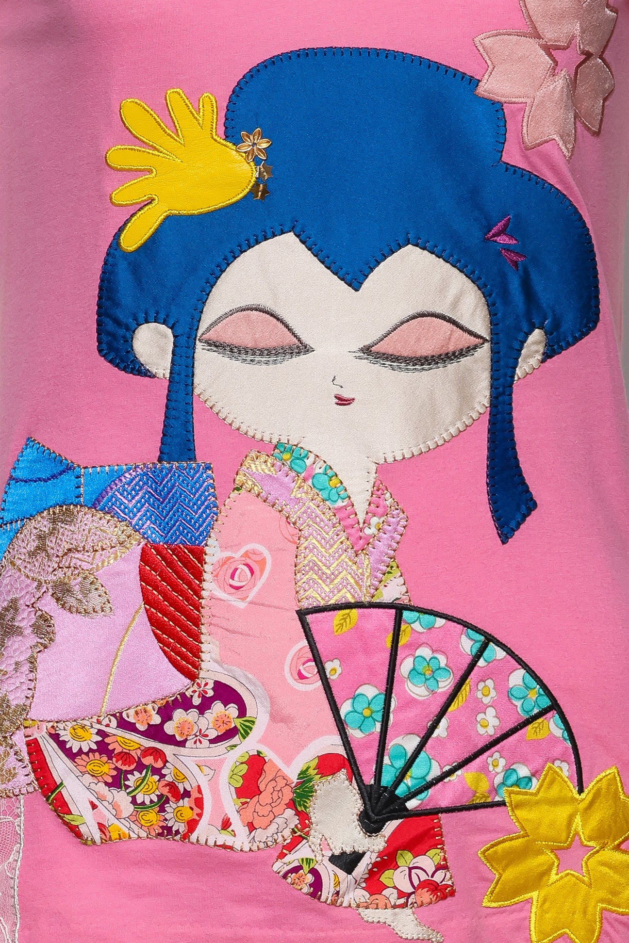 JOHN GALLIANO - A PINK GEISHA SHIRT