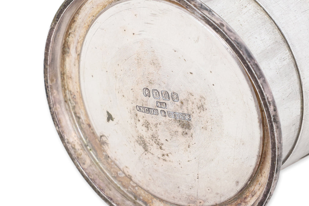 GROUP OF SIX SILVER PLATED ITEMS