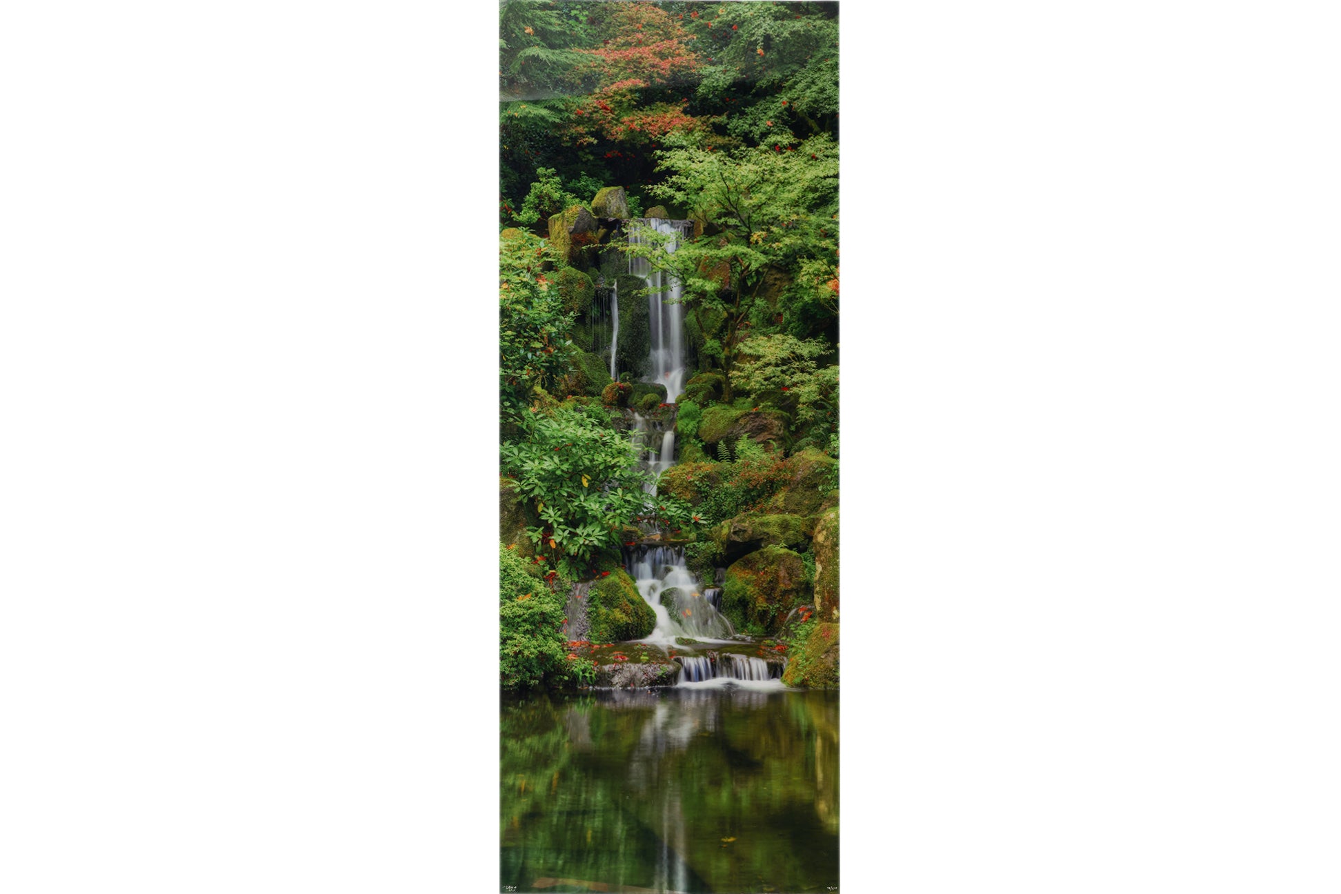 RODNEY LOUGH JR (AMERICAN, B. 1960) WATERFALL IN THE GARDEN