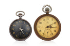 TWO SWISS POCKET WATCHES