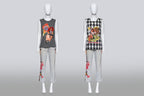 DOLCE & GABBANA - TWO SLEEVELESS TOPS AND A PAIR OF JEANS
