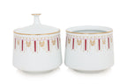 A NORITAKE 'REBECCA' PATTERN PART TEA SERVICE