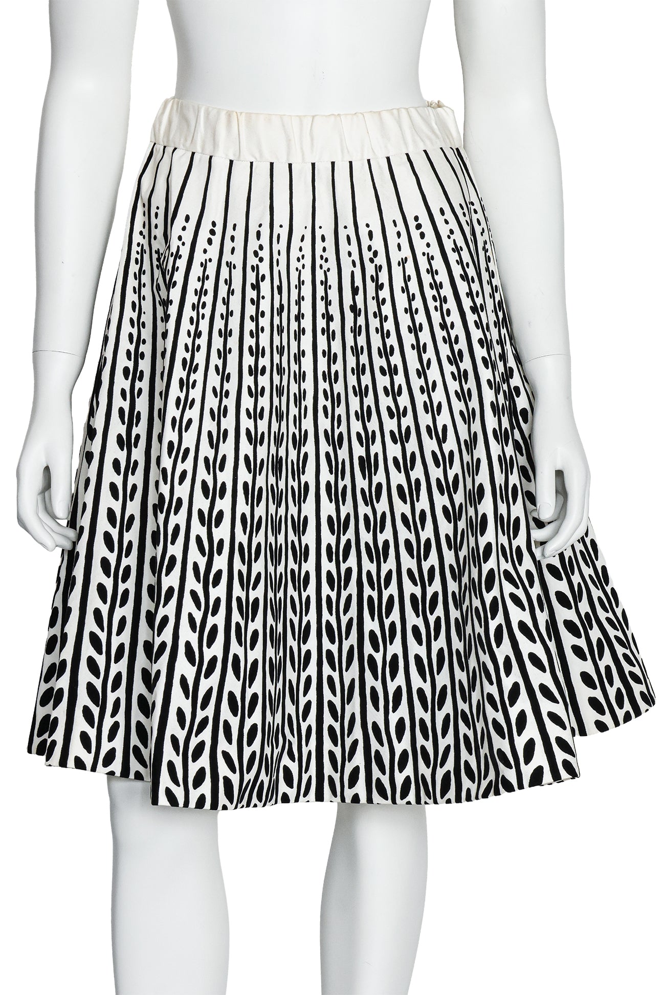 MARNI - A MONOCHROME SKIRT