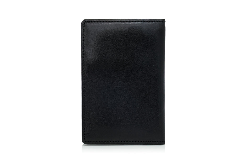 ISSEY MIYAKE - A BLACK LEATHER CARD HOLDER