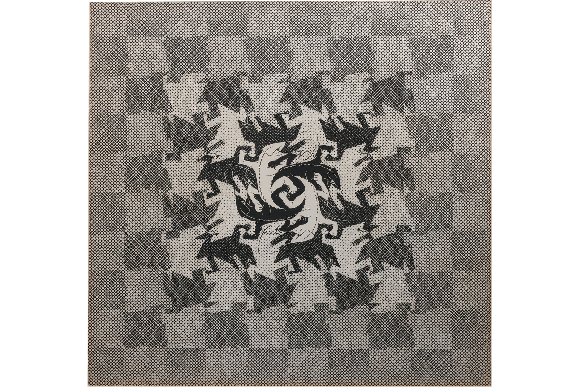 AFTER M. C. ESCHER, DEVELOPMENT I