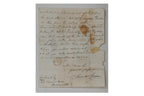UK, COVER, 1d BLACK PL.6, 1841, HANTS