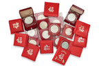 SINGAPORE, A GROUP OF SILVER COMMEMORATIVE COINS (18)