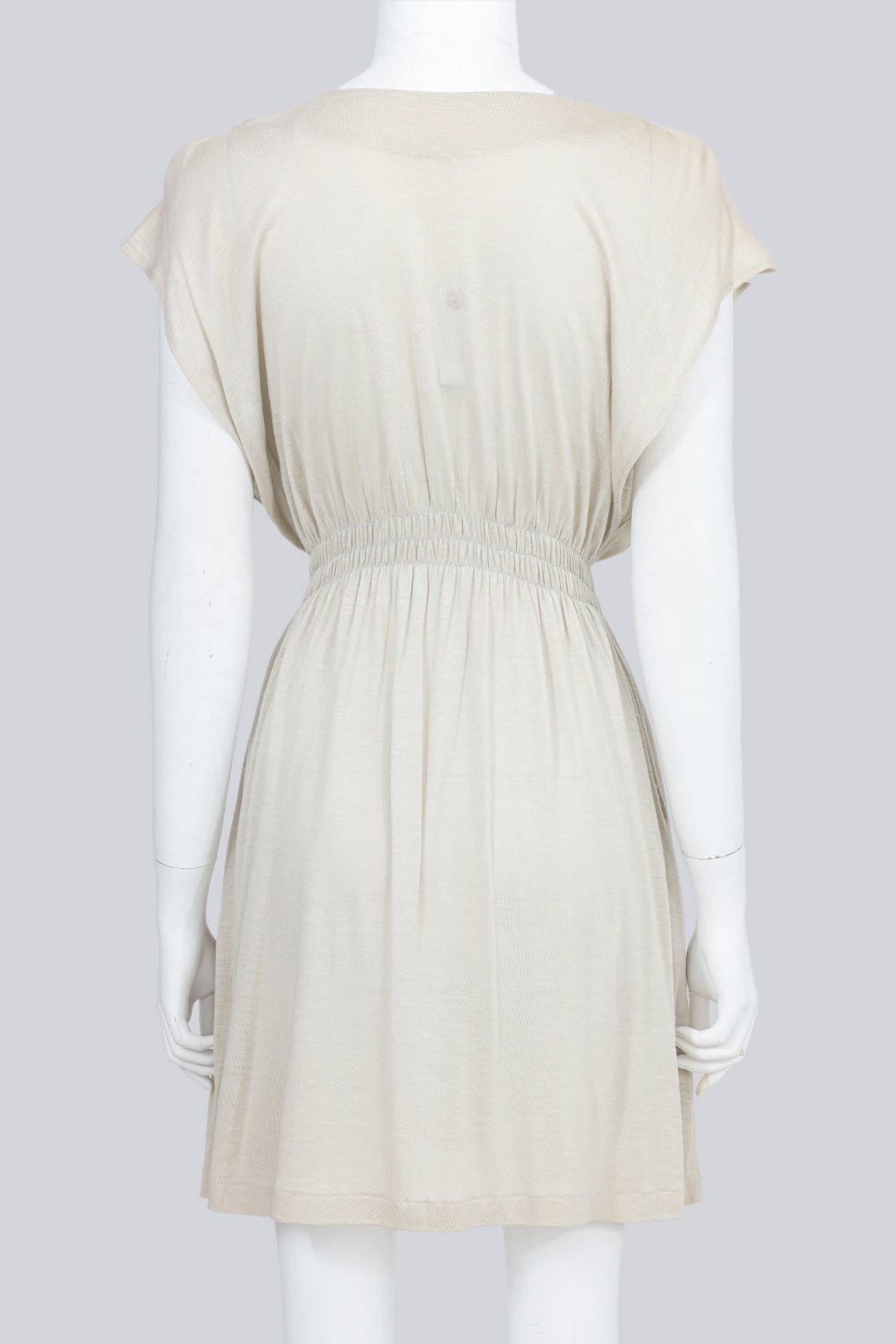 TOMAS MAIER - A LIGHT GREY CINCH DRESS