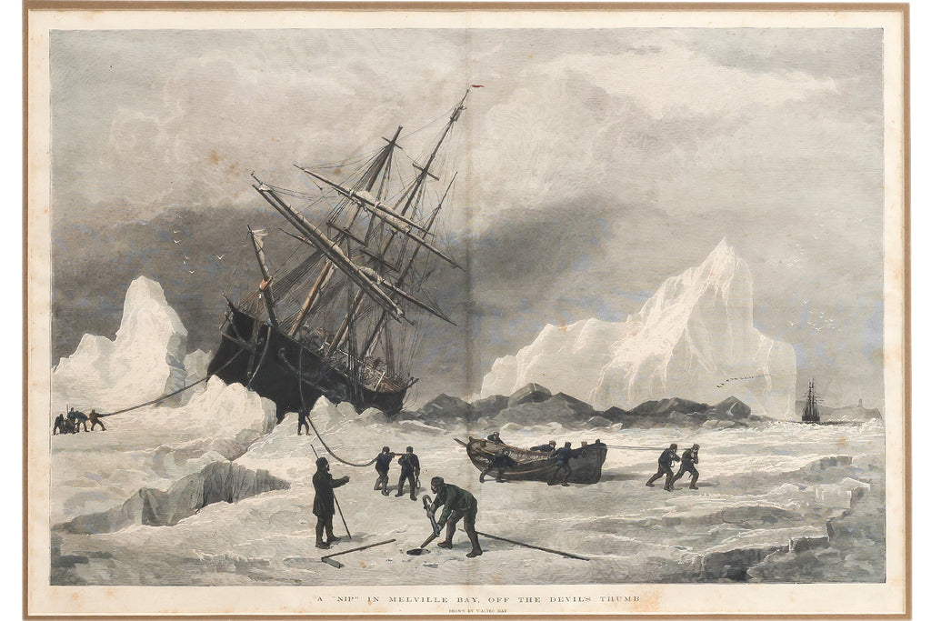 TWO ANTIQUE NAUTICAL ENGRAVINGS