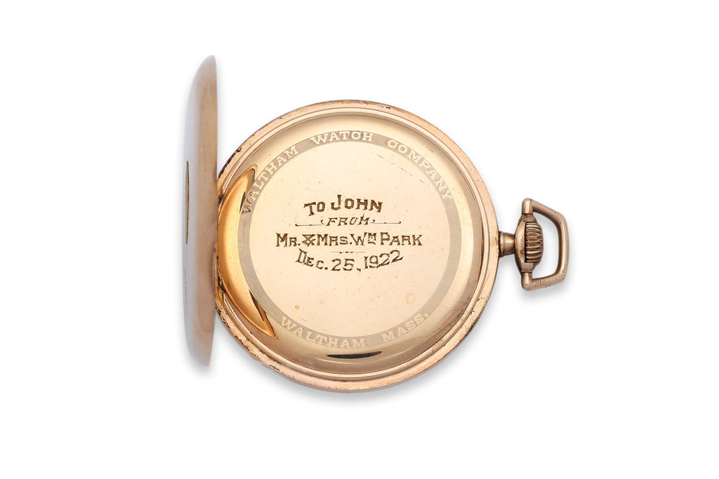 A GROUP OF THREE ART DECO WALTHAM POCKET WATCHES