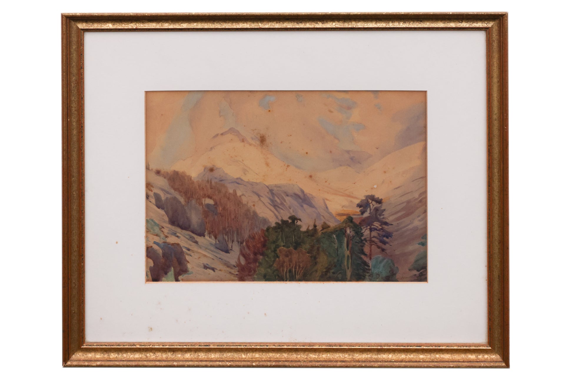 FREDERICK EDWARD JOSEPH GOFF (ENGLAND, 1855-1931) - MOUNTAIN GLORY, THE RYDAL FELLS, LAKE DISTRICT
