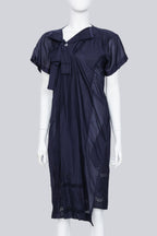 COMME DES GARÇONS TRICOT - A 2011 PURPLE LACE DETAILED DRESS