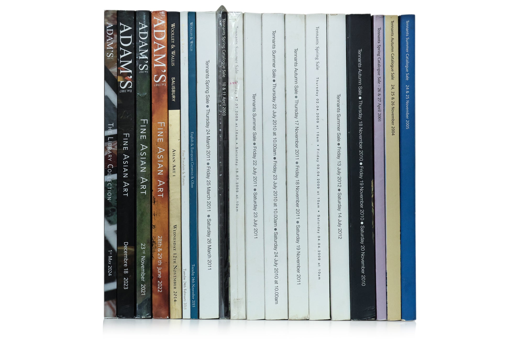 A LARGE GROUP OF AUCTION CATALOGUES AND REFERENCE BOOKS